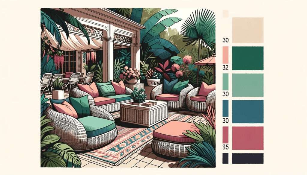 The Most Popular Wicker Furniture Colors For