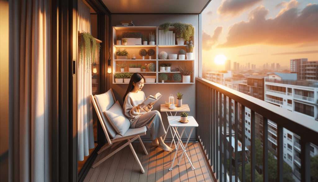 Transforming Small Balconies with Space-Saving Furniture