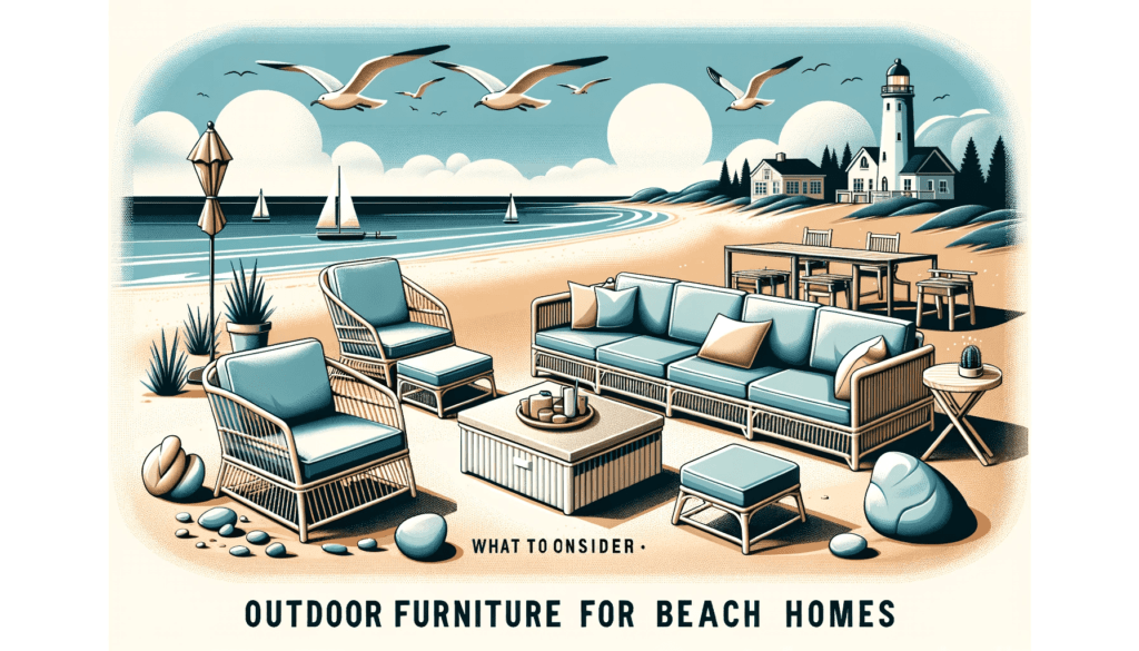 Outdoor Furniture for Beach Homes: What to Consider